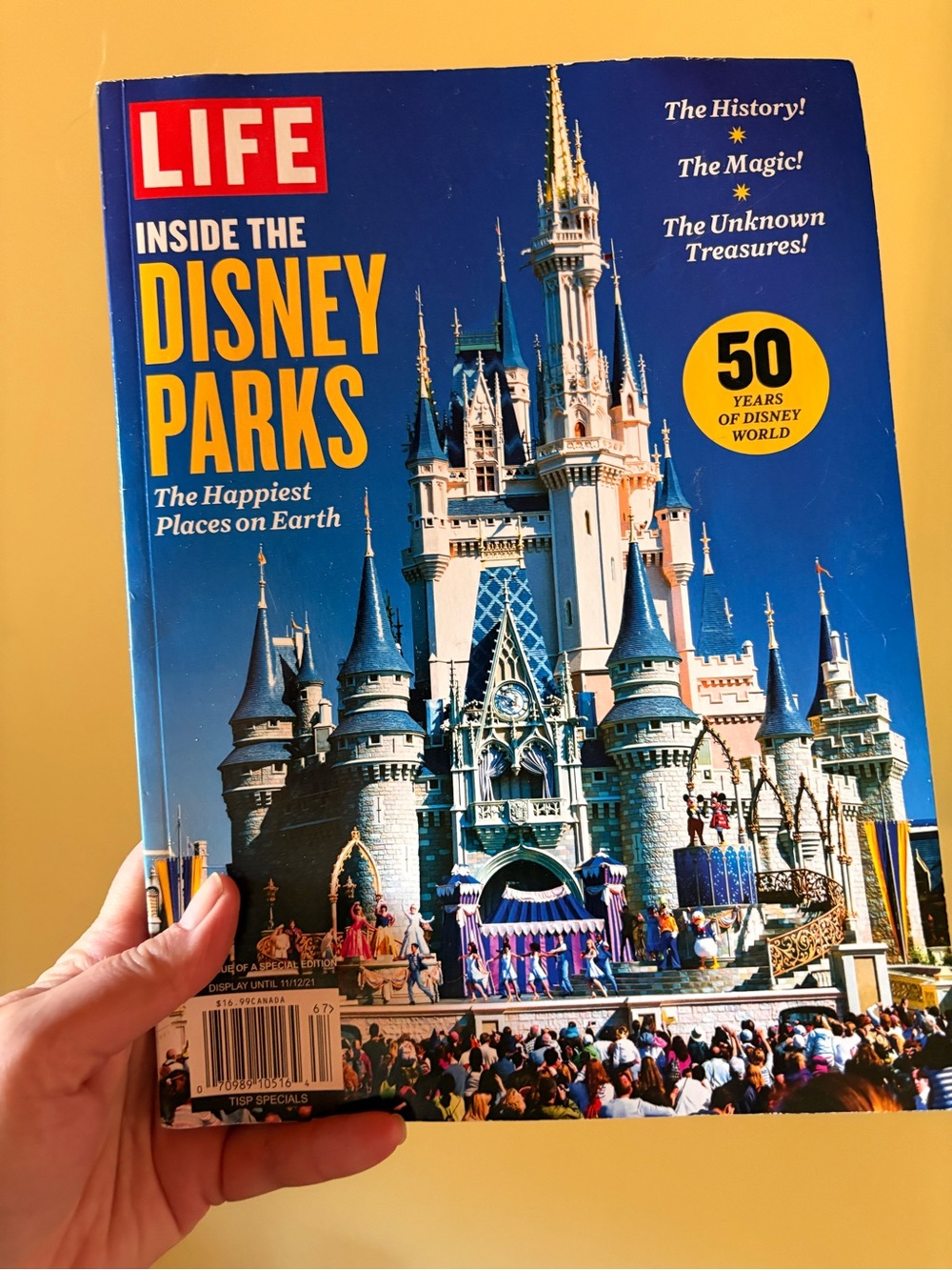 LIFE Magazine - Inside The Disney Parks (Cinderella Castle Cover)
